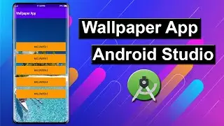 how to make wallpaper app android studio [Hindi]