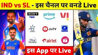 India Vs Sri Lanka Odi Match Kis Channel Par Aayega 2024 - Ind Vs Sl Live Match Today Kaise Dekhe