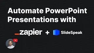 Automate PowerPoint Presentations with Zapier ⚡️ and SlideSpeak AI 🤖