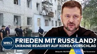 PUTINS KRIEG: Frieden mit Russland? Ukraine reagiert auf Korea-Vorschlag