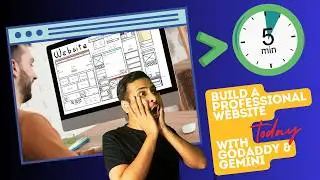 Build a Professional Website in 5 Minutes with GoDaddy and Gemini