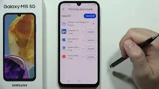 How to Update Apps on SAMSUNG Galaxy M15 5G?