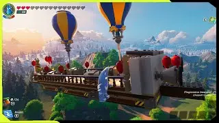 Das Beste Flugzeug zum Reisen oder Transportieren mit Steuerung in Lego Fortnite