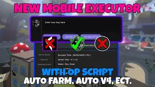 NEW MOBILE EXECUTOR (DELTA EXECUTOR) WITH OP AUTO FARM & AUTO V4 RACE SCRIPT