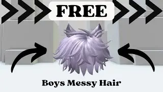 How to Get Free Messy Hair In Roblox 2024 | Boys Free Messy Hair | Roblox Free Limited Items 2024