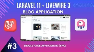 Creating a Blog Application With Laravel 11 and Livewire 3 | CRUD on Post | Post Management | part 3