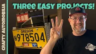 DIY License Plate Projects you can make your own.