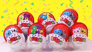 CANDY BOOM  сюрпризы кошечки собачки и динозябрики  ФРЕШ ТОЙЗ