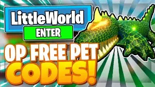 *FREE PET UPDATE🐊* LITTLE WORLD CODES ALL NEW SECRET OP CODES! Roblox Little World