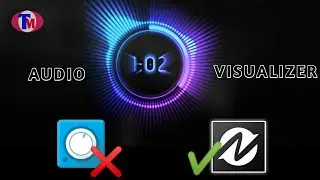 Audio visualizer Android |Node video Editor Audio visualizer 2021 