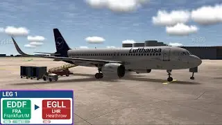 RFS - Real Flight Simulator | Luthansa LH 908 | Frankfurt (EDDF) - London (EGLL) | A320neo