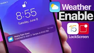 How to Enable Lock Screen Live Weather Notifications in iOS 15