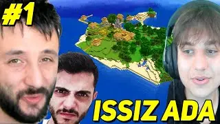 EKİPLE Minecraft ISSIZ ADA 1.Bölüm w/Berat Ali, Yugo