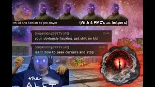 I'm CHEATING in SHORELINE??? 4 Man V.S. NL_C and Myself