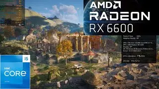 RX 6600 Assassin's creed valhalla  | 1440P Gameplay PC