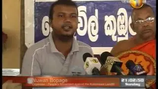 Kolonnawa residents voice their displeasure over Duminda Silva_Newsfirst