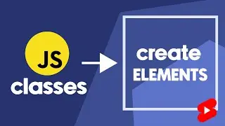 Create element using Javascript classes | JS Tutorial