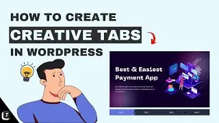 How to Create a Creative Tabs in WordPress