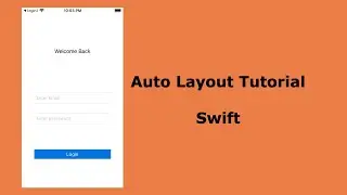 Auto Layout Tutorial || Auto Layout for beginners in Swift