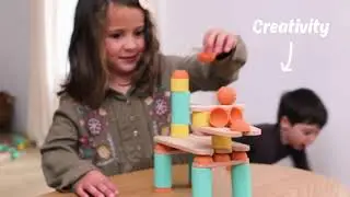 Stix by OPPI® - The open-ended and modular construction toy that engages kids' creativity.