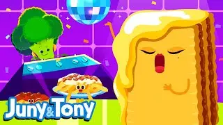 Pasta Party | Food Song for Kids | Funny Song Sing Together | Juny&Tony by KizCastle