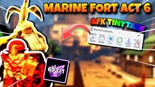 EASIEST WAY TO AFK TINYTASK MARINE FORT ACT6 | Anime Last Stands