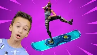 NEW DRIFTBOARD IN FORTNITE Летаем на Доске ЛЕТАЮЩИЙ СНОУБОРД