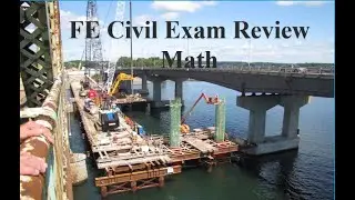 FE Civil Exam Review Math.