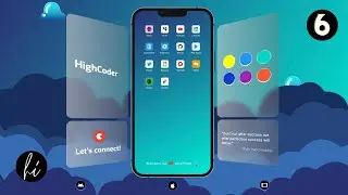 Creating Home Page of Phone | Create an Amazing Portfolio Website using Flutter | Flutter Project