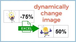 Dynamically Change ANY Image based on Cell Value in Excel