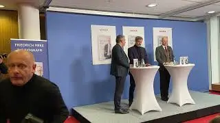 Highlights aus der Pressekonferenz mit Markus Söder zum Buch „Friedrich Merz. Sein Weg zur Macht.“