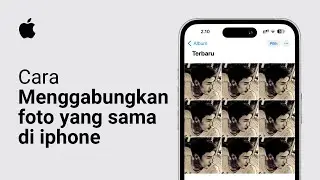 Cara Menggabungkan Foto Yang Sama / Foto Duplikat di iPhone
