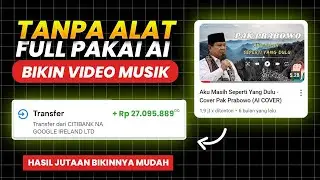 Cuan Jutaan! 2024 Konten AI Musik 100% Lolos Monet | Cara dapat Uang dari Youtube 2024 Terbaru