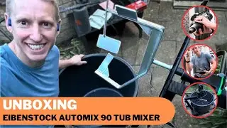 Eibenstock Automix 90 Tub Mixer: My new mixer for all plasterers and renders.