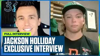 Baltimore Orioles Jackson Holliday on jumping through the minors, his dad & MORE | Flippin Bats