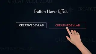 CSS Button Hover Animation Effect | HTML & CSS | #html #css