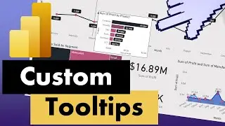 Power BI - Custom Tooltips Tutorial📊