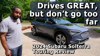 The 2024 Subaru Solterra drives GREAT, as long as you don't have to go too far. - Review