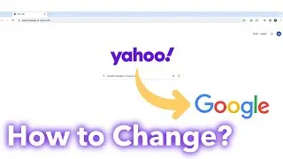 How to Remove yahoo Search From Chrome? #yahoo