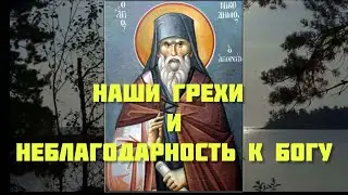 НИКОДИМ СВЯТОГОРЕЦ / НАШИ ГРЕХИ И НЕБЛАГОДАРНОСТЬ К БОГУ.
