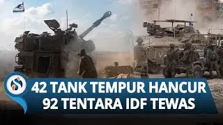 JEMPUT KEKALAHAN! Israel di Lebanon, Hizbullah: 42 Tank Merkava Hilang, 92 IDF Tewas