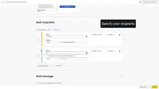 Step by step how to send an NDA with DocuSign