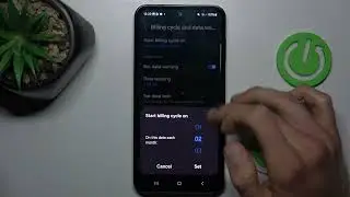 How to Set Mobile Data Limit on Samsung Galaxy M35