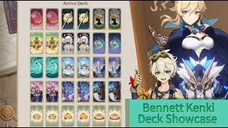 [Genshin TCG] Maguu kenki bennett deck showcase in nutshell Kenki vs Kenki