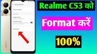 realme c53 ko reset kaise kare | how to factory data reset in realme c53 | realme c53 mobile