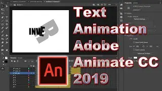 Text Animation using Adobe Animate CC 2019