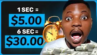 Earn $5 Per Second, $30 Every 6 Seconds On This Secret Website (Make Money Online 2025).