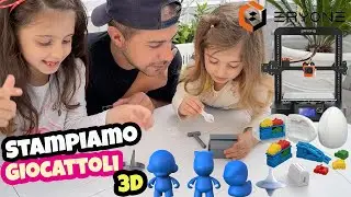 Stampiamo Giocattoli con Stampante 3d Eryone ER20