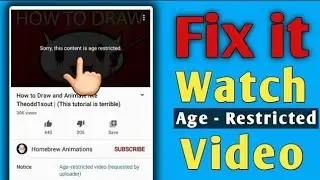 How to Watch Age restricted videos on youtube android || Fix Age restriction problem on youtube