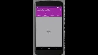 Android Material Design Toolbar + Tabs (Text & Icon)